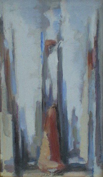 "Vexilla regis" (olio su tela degli anni '70)