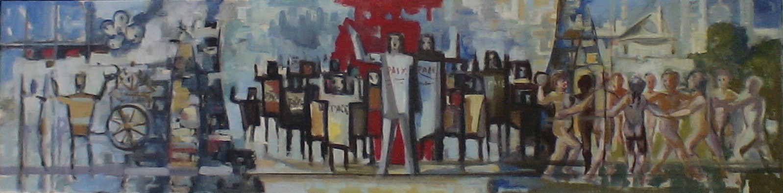 bozzetto del trittico della pace (1985)